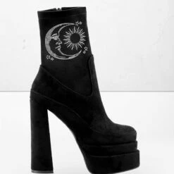 CHI1 SOL SOCK PLATFORM BOOTS