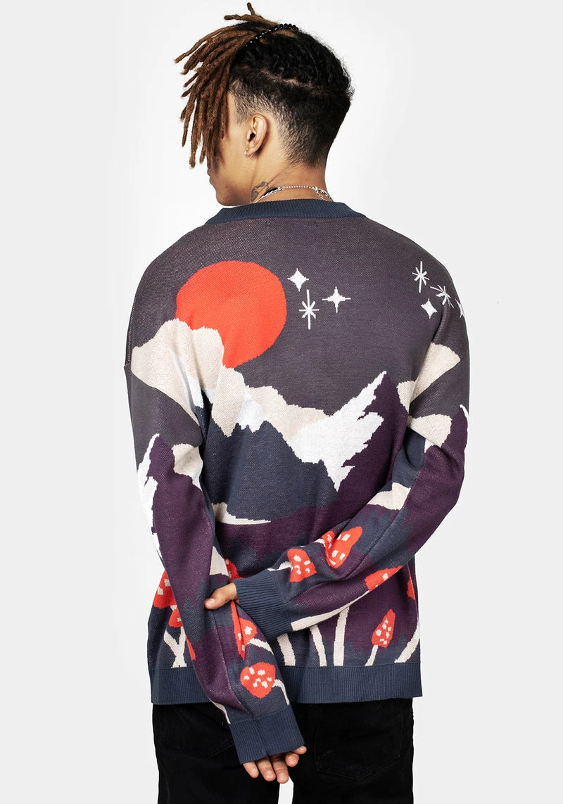 BET1 Faraway Unisex Mock Neck Jumper 4 BET1 Faraway Unisex Mock Neck Jumper - Image 2