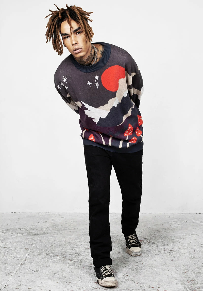 BET1 Faraway Unisex Mock Neck Jumper 8 BET1 Faraway Unisex Mock Neck Jumper - Image 6