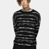 BET1 Barbed Longline Crew Neck Jumper 1 BET1 Barbed Longline Crew Neck Jumper -Cheap Disturbia Shop AW22B184 Barbed Longline Crew Neck Jumper 004 9db21622 8898 482c a044 74e04eb62a79 800x