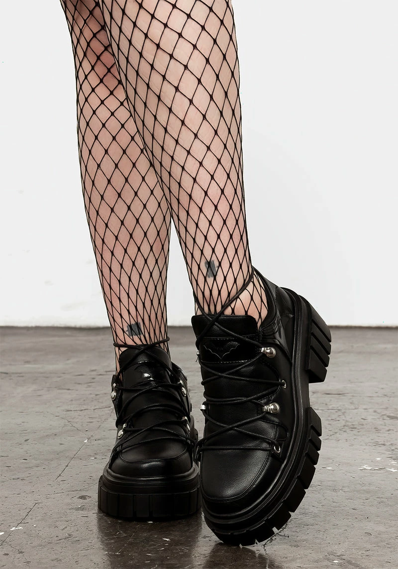 CHI1 Undead Lace Up Loafers 4 CHI1 Undead Lace Up Loafers - Image 2