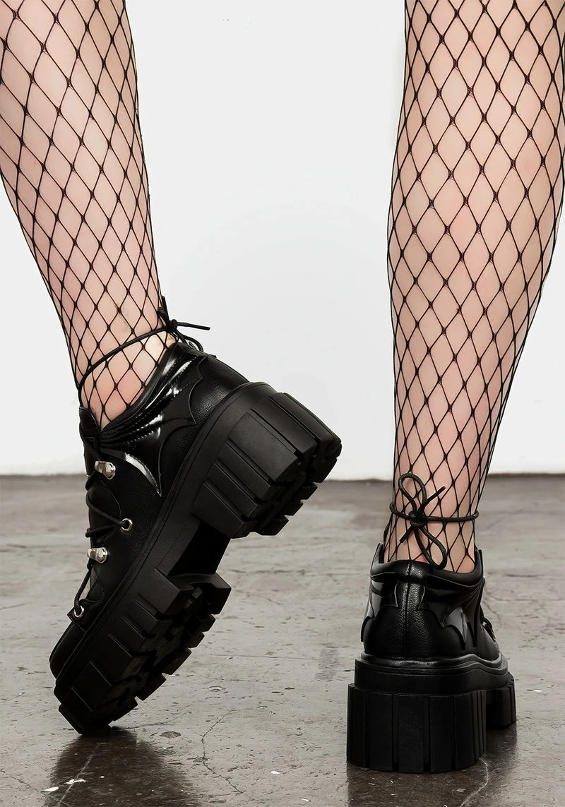 CHI1 Undead Lace Up Loafers 5 CHI1 Undead Lace Up Loafers - Image 3