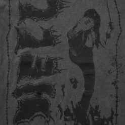 DMT1 Hell Vintage Grey Washed T-Shirt 14 DMT1 Hell Vintage Grey Washed T-Shirt -Cheap Disturbia Shop AW22DM152Hell Vintage Grey Washed T Shirt 2 800x