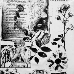 DMT1 Sad Poets Vintage Off White Washed T-Shirt -Cheap Disturbia Shop AW22DM156 Sad Poets Vintage Off White Washed T Shirt 2 800x