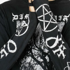 DMT1 Infernal Layered Long Sleeve T-Shirt -Cheap Disturbia Shop AW22DM244 INFERNAL LAYERED MENS LONG SLEEVE T SHIRT 006 800x