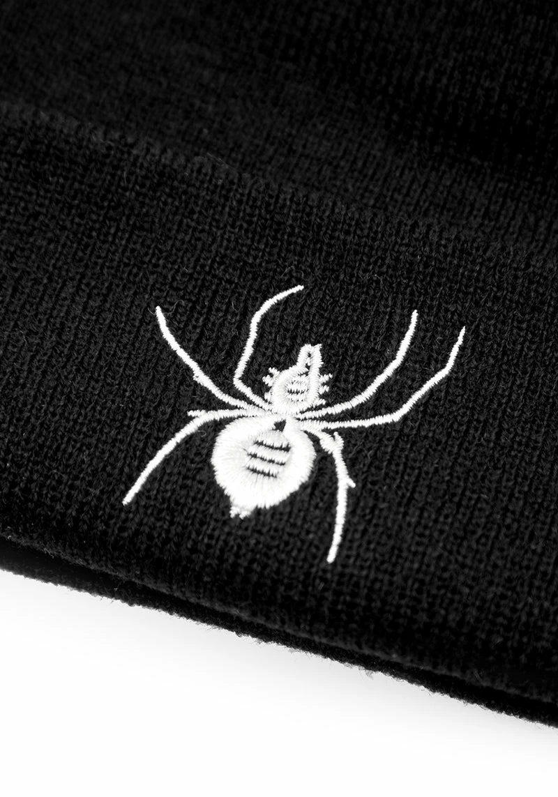 HXC1 Spinneret Embroidered Pom Pom Beanie 6 HXC1 Spinneret Embroidered Pom Pom Beanie - Image 4