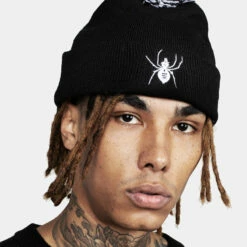 HXC1 Spinneret Embroidered Pom Pom Beanie 18 HXC1 Spinneret Embroidered Pom Pom Beanie -Cheap Disturbia Shop AW22HXC191 Spinneret Embroidered Pom Pom Beanie 006 800x