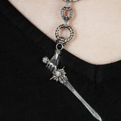 TOU1 Nimue Multichain Necklace -Cheap Disturbia Shop AW22KY133 Nimue Multichain Necklace 004 800x