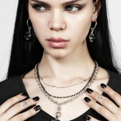 TOU1 Nimue Multichain Necklace -Cheap Disturbia Shop AW22KY133 Nimue Multichain Necklace 006 800x