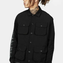 MET1 Tribe Work Shirt -Cheap Disturbia Shop AW22M07M Tribe Work Shirt 007 1d816ac3 c45f 4a2e b7cc 3099cdcc02a3 800x