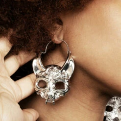 TOU1 Bastet Earrings 13 TOU1 Bastet Earrings -Cheap Disturbia Shop AW22TS11 Bastet Earrings 001 800x