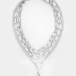 TOU1 Corporeal Multichain Necklace -Cheap Disturbia Shop AW22TS18 Corporeal Multichain Necklace 800x