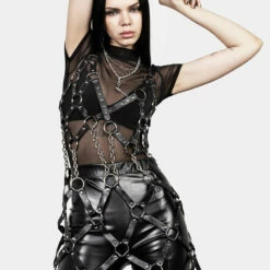 YHU1 Merciless Dress Harness -Cheap Disturbia Shop AW22YH64 Merciless Dress Harness 007 800x