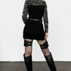 YHU1 Domina Suspender Waist Harness -Cheap Disturbia Shop AW22YH65 DOMINA SUSPENDER HARNESS 012 800x