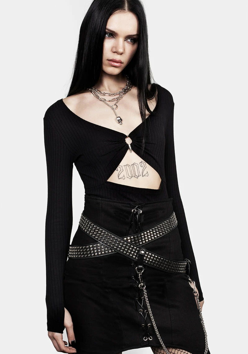 YHU1 Infinity Studded Wrap Hip Belt 3 YHU1 Infinity Studded Wrap Hip Belt