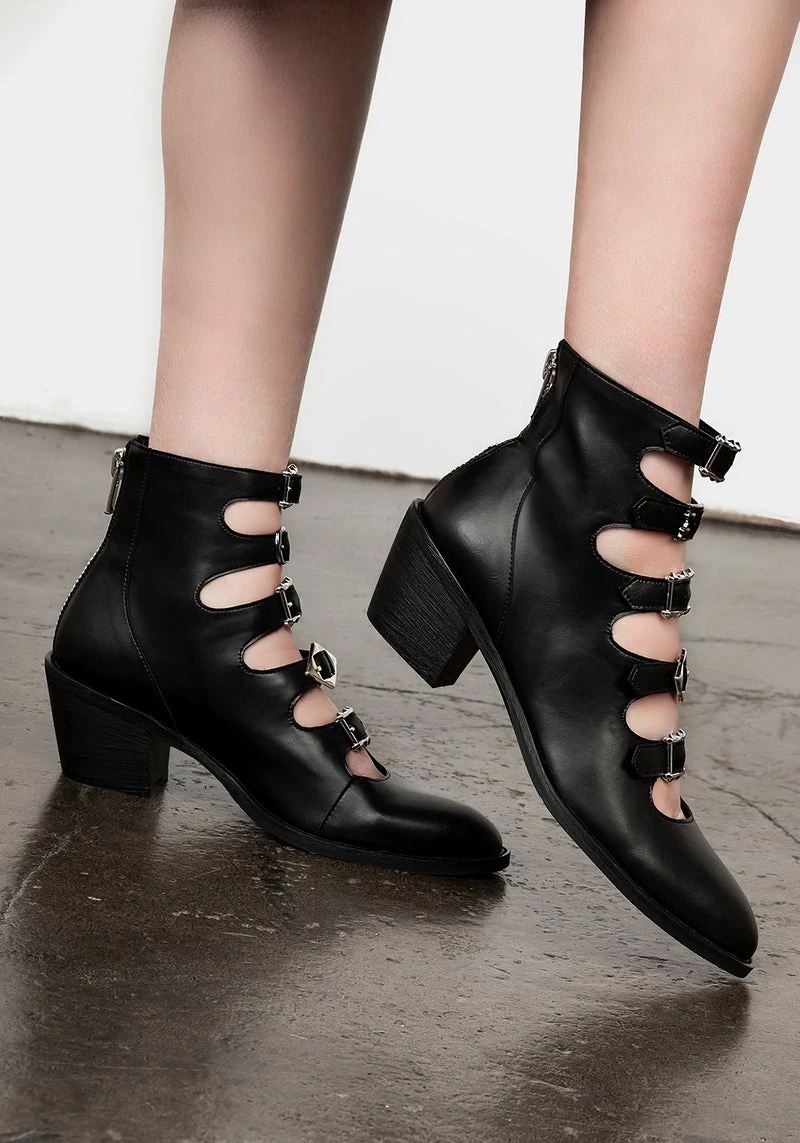 CHI1 BRIDGET BUCKLED BOOTS 12 CHI1 BRIDGET BUCKLED BOOTS - Image 10