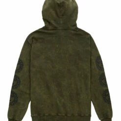 DMT1 Sabbat And Sun Green Acid Wash Pullover Hoody -Cheap Disturbia Shop SS22DM379 Sabbat and Sun Green Acid Wash Pullover Hoody F3 800x