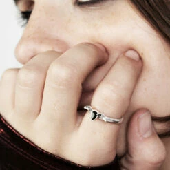 TOU1 Afterlife Silver Ring -Cheap Disturbia Shop SS22TS02 Afterlife Silver Coffin Ring 002 800x