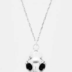 TOU1 Sphynx Silver Pendant Necklace 23 TOU1 Sphynx Silver Pendant Necklace -Cheap Disturbia Shop SS22TS06 Sphynx Silver Pendant Necklace 2 800x