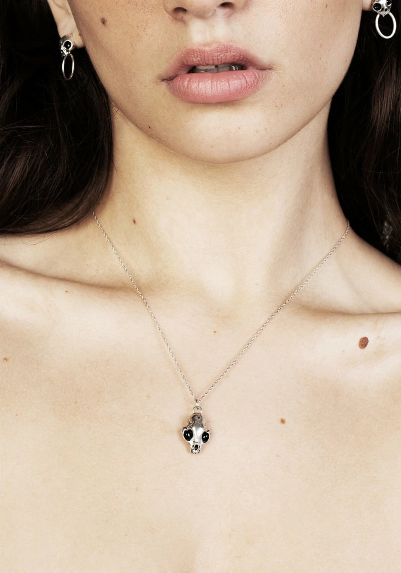 TOU1 Sphynx Silver Pendant Necklace 5 TOU1 Sphynx Silver Pendant Necklace - Image 3