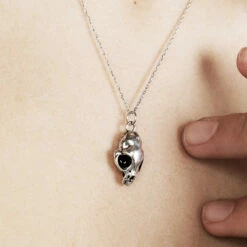 TOU1 Sphynx Silver Pendant Necklace 16 TOU1 Sphynx Silver Pendant Necklace -Cheap Disturbia Shop SS22TS06 Sphynx Silver Pendant 003 800x