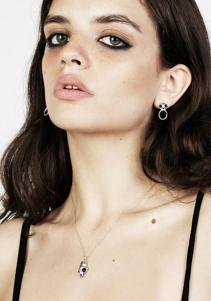 TOU1 Sphynx Silver Pendant Necklace 9 TOU1 Sphynx Silver Pendant Necklace - Image 7