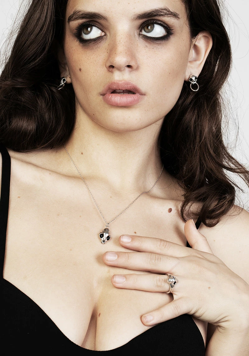 TOU1 Sphynx Silver Pendant Necklace 10 TOU1 Sphynx Silver Pendant Necklace - Image 8