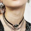 TOU1 Runes Layered Necklace -Cheap Disturbia Shop SS22TS19 Runes Layered Necklace 002 800x