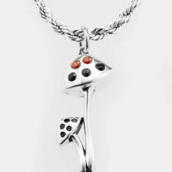 TOU1 Amanita Pendant Necklace -Cheap Disturbia Shop SS22TS27 Amanita Pendant Necklace 1 800x
