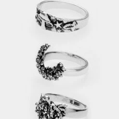 TOU1 Fae Ring Set -Cheap Disturbia Shop SS22TS29 Fae Ring Set STACKED2 800x