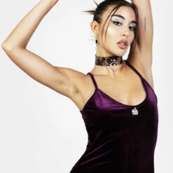 YHU1 GOTHITA PU LACE CHOKER 15 YHU1 GOTHITA PU LACE CHOKER -Cheap Disturbia Shop SS22YH195 Gothita PU Lace Chocker 005 800x