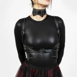 YHU1 COUNTESS STUDDED HARNESS -Cheap Disturbia Shop SS22YH196 Countess Studded Harness 003 800x