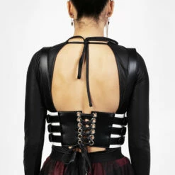 YHU1 DELIA ZIP HARNESS 15 YHU1 DELIA ZIP HARNESS -Cheap Disturbia Shop SS22YH201 Delia Zip Harness 001 800x