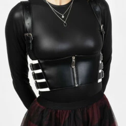 YHU1 DELIA ZIP HARNESS 14 YHU1 DELIA ZIP HARNESS -Cheap Disturbia Shop SS22YH201 Delia Zip Harness 005 800x