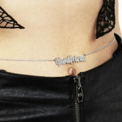 IVA1 Ghoulfriend Belly Chain -Cheap Disturbia Shop SS22YI335 Ghoulfriend Belly Chain 002 800x