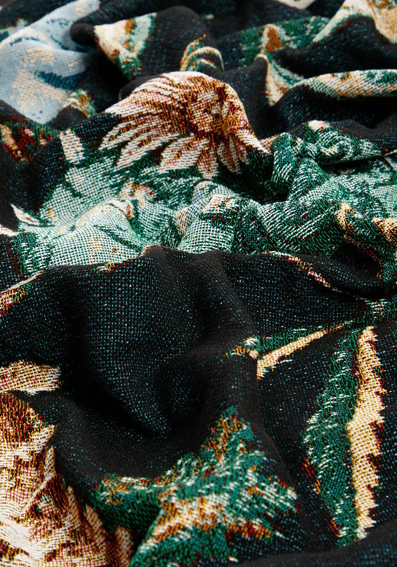 RUG1 PLANTS WOVEN BLANKET 7 RUG1 PLANTS WOVEN BLANKET - Image 5