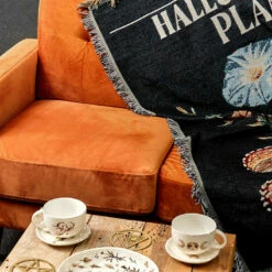 RUG1 PLANTS WOVEN BLANKET 9 RUG1 PLANTS WOVEN BLANKET -Cheap Disturbia Shop TR03 PLANTS WOVEN BLANKET e5 800x