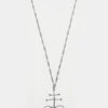 TOU1 LEVIATHAN BONE CROSS NECKLACE
