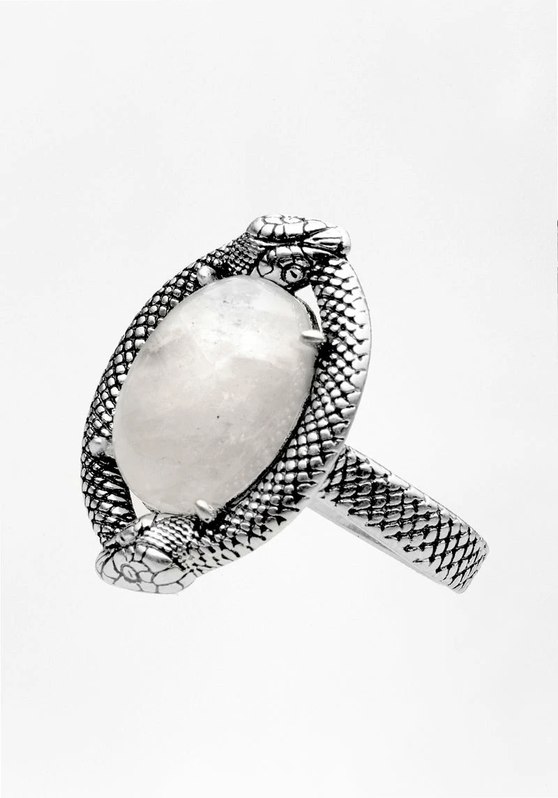 TOU1 SERPENT MOONSTONE RING 4 TOU1 SERPENT MOONSTONE RING - Image 3