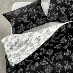 HOM1 Zodiac Reversible Bedding Set (King)